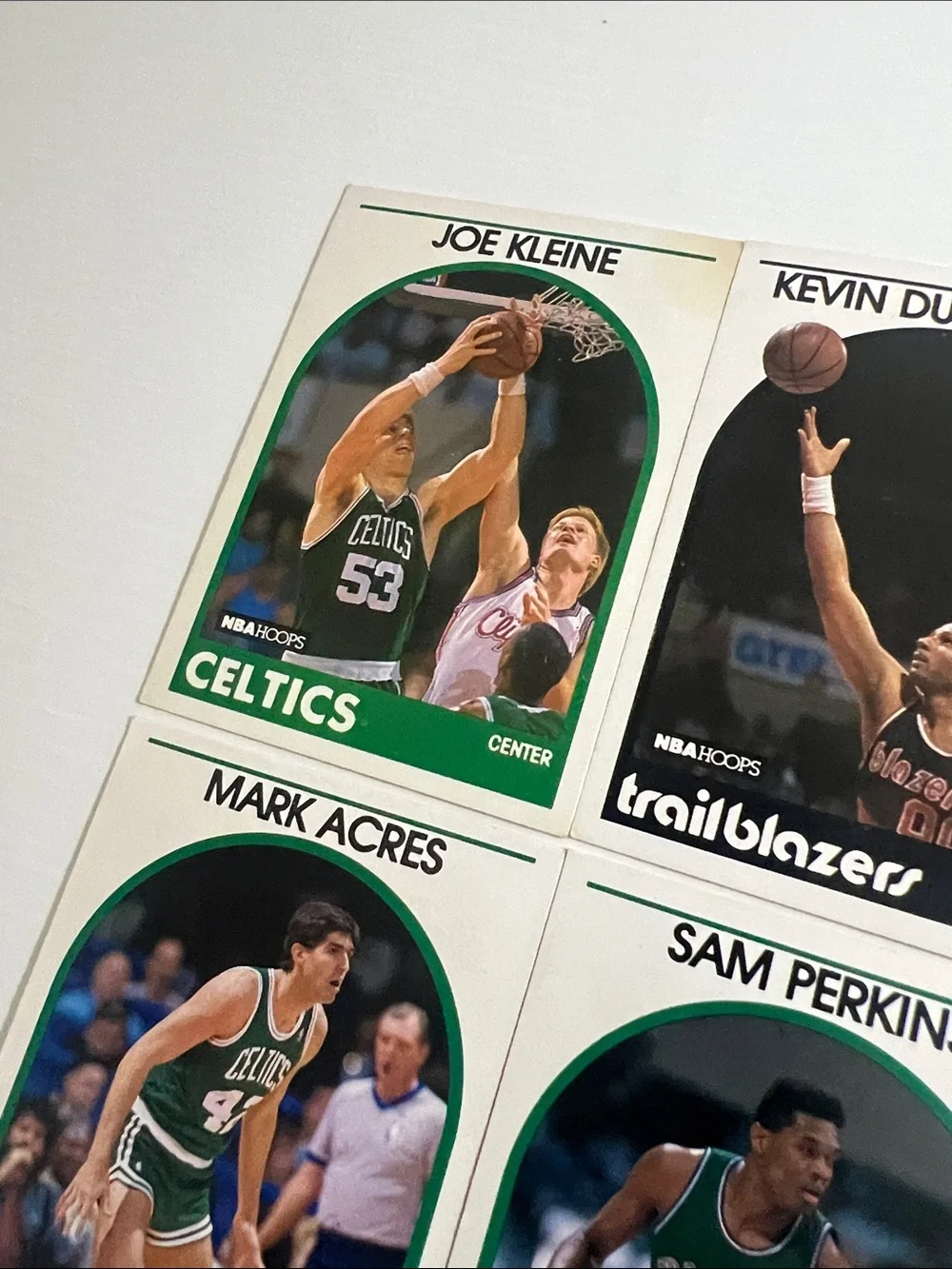 1990-91s NBA Hoops Basketball Card Lot (13 in Lot)